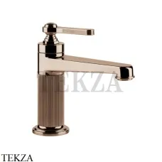 Gessi VENTI20 Смеситель для раковины, с донным клапаном 65001-030, Copper PVD