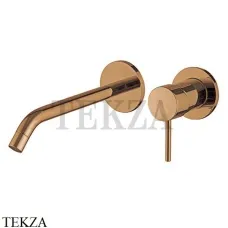 FIMA Carlo Frattini Spillo UP Смеситель для раковины 210, внешняя часть F3051WLX8ZS, Brushed Amber Bronze