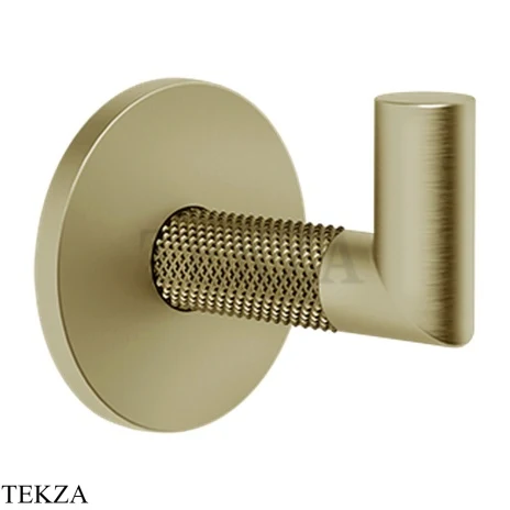 Gessi ANELLO Крючок для халата и полотенец 63721-727, Brushed Brass PVD