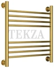 Сунержа Богема+ прямая 500х500 полотенцесушитель водяной 03-0220-5050, Золото глянец