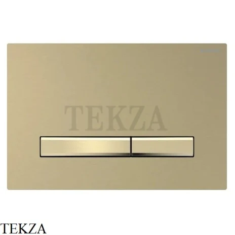 Geberit Sigma50 Клавиша смыва латунь 115.672.QF.2, золото матовое-латунь