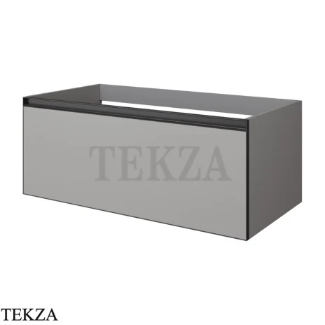 ARMADI ART QUATRO Тумба под раковину 100 см 790-M1-100-L-A, LUNA (луна), профиль ANTHRACITE (антрацит)