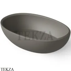 Dea Design Washbasins Раковина настольная овальная Solid Surface DD9077 600 3, Grey №3