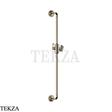 Gessi VENTI20 Штанга для ручного душа с держателем 65145-710, Brass PVD
