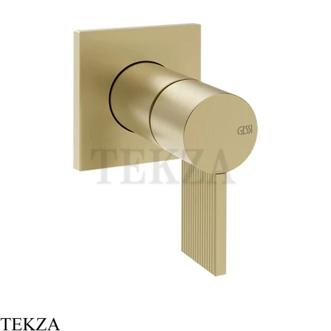 Gessi Inverso RIGATO Смеситель рычаг управления, внешняя часть 73509-727, Brass Brushed PVD