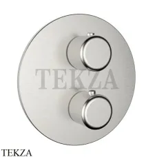 Gessi Goccia Термостат для душа на 3 выхода, внешняя часть 33846-147, Chrome Bru Gessi Goccia Термостат для душа на 3 выхода, внешняя часть 33846-147, Chrome Bru