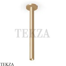 Zucchetti Кронштейн потолочный 30 см для верхней лейки Z93024.P31, brushed british gold PVD