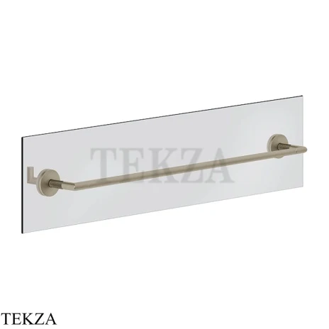 Gessi ANELLO Полотенцедержатель для крепления на стекло, 60 см 63828-149, Finox Brushed Nickel