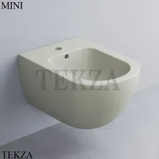 Cielo ENJOY Биде подвесное укороченное, 1 отверстие под смеситель EJBSR PM, Pomice