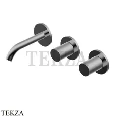 Ritmonio Diametro35 S Смеситель для раковины, внешняя часть PR52AK201 CRB, Black Chrome