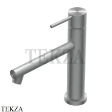 Ritmonio Diametro35 Inox Смеситель для раковины без донного клапана E0BA0124DS INOX, Brushed steel