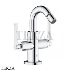 Kludi NOVA FONTE Puristic Смеситель для биде, с донным клапаном 203130515, хром глянец