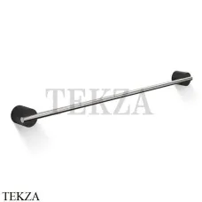 Decor Walther Stone Black HTE60 Держатель для полотенца 0975265, черный матовый-stainless steel