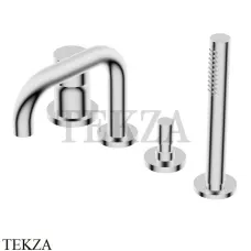 Ritmonio Diametro35 S Смеситель для ванны с гарнитуром PR52EG201 CRL, хром глянец