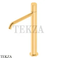 Gattoni MD Смеситель для раковины, RONCO, с донным клапаном MD113/22DO, Gold 24 kr