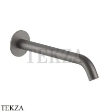 Fantini Nostromo Излив настенный для раковины 20 см 50P58430, Matt Gun Metal