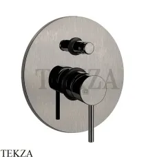 Gessi Emporio Via Tortona Смеситель для душа на 2 потока, внешняя часть 18779-149, Finox Brushed Nickel Gessi Emporio Via Tortona Смеситель для душа на 2 потока, внешняя часть 18779-149, Finox Brushed Nickel