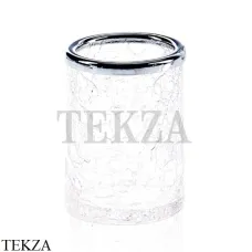 Decor Walther Crack CR BER Стакан настольный 0933100, хром глянец