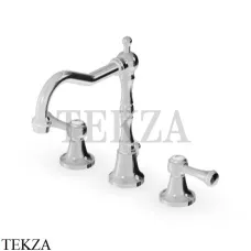 Zucchetti Agora Classic Смеситель для раковины с донным клапаном ZAL405, хром глянец