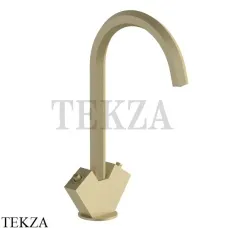 Fantini Venezia Смеситель для раковины (ручки отдельно) без гарнитура, 29P6N456SF, Matt British Gold