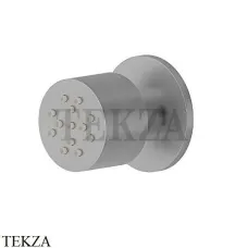 Newform Боковая регулируемая круглая форсунка 553.59.066, PVD Br. Stainless Steel