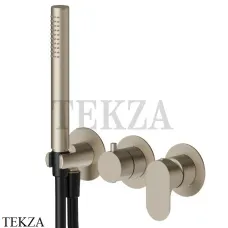 Newform Linfa II Смеситель для душа SET, 2 потока, внешняя часть 69468E.M0.071, Gold Satin