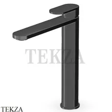 Zucchetti Octo Смеситель для раковины высокий, без гарнитура ZOC568.P81, brushed total black PVD