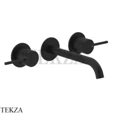 Gessi 316 INTRECCIO Смеситель для раковины, длинный, внешняя часть 54194-299, Black XL