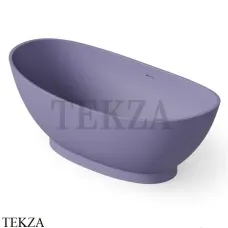 Dea Design Elegant Ванна отдельностоящая овальная 179x88 Solid Surface DD8620 1790 14, Lilac №14