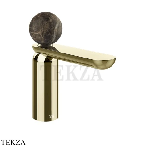 Gessi Perle Смеситель для раковины, с донным клапаном 74151-710, шампань глянец