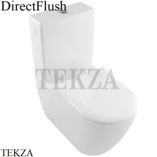 Villeroy & Boch SUBWAY 2.0 Унитаз компакт без ободка 5617R001, сиденье с микролифтом, белый глянец