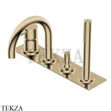 Ritmonio Diametro35 S Смеситель для ванны с гарнитуром PR52EG102 CHX, Brushed Champagne