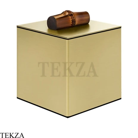 Gessi Jacqueline Ёмкость-шкатулка для хранения 77567-727, шампань Brushed