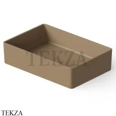 Dea Design Washbasins Раковина настольная 60х40 Solid Surface DD9009 600 2, Light Camel №2