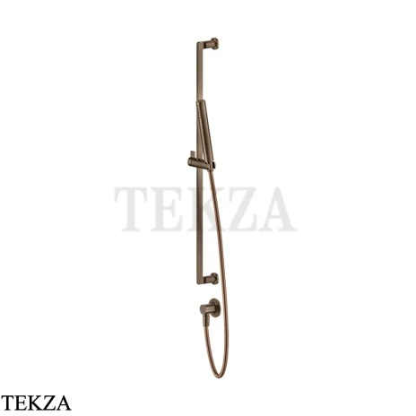 Gessi INCISO SHOWER Душевой гарнитур-штанга с выводом воды 58142-761, Coffee Bronze Br. PVD