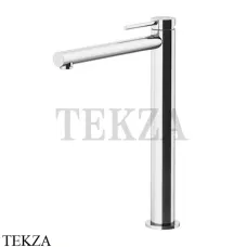 Gattoni Circle One Смеситель для раковины высокий, с донным клапаном 9048/90C0, хром глянец