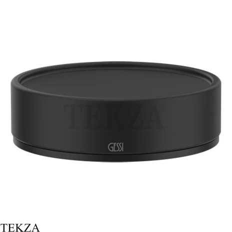 Gessi 316 ACCESSORIES Мыльница настольная, композит черный 54726-299, Black XL