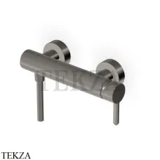 Zucchetti Isy22 Смеситель для душа наружный монтаж ZIS076.C51, brushed metal black