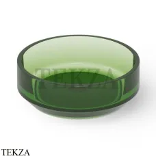 Dea Design Washbasins Раковина настольная круглая Glasstech DD9096 430 R3, Emerald R3 Dea Design Washbasins Раковина настольная круглая Glasstech DD9096 430 R3, Emerald R3