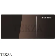 Geberit Sigma70 Клавиша смыва пневматическая для Sigma 8 см (UP720), стекло, цвет умбра Geberit Sigma70 Клавиша смыва пневматическая для Sigma 8 см (UP720), стекло, цвет умбра