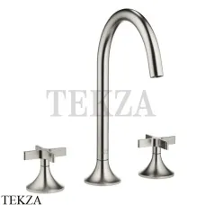 Dornbracht VAIA Смеситель для умывальника, с донным клапаном 20713809-06, платина матовая