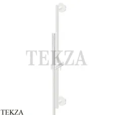 Newform Штанга с ручной стержневой лейкой ABS 61356.01.014, белый матовый