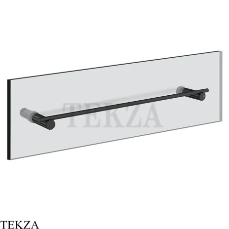 Gessi Incastri Полотенцедержатель для крепления на стекло, 45 см 75513-299, черный матовый
