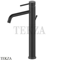 Newform XT Смеситель для раковины высокий, с донным клапаном 4204.01.093, черный матовый