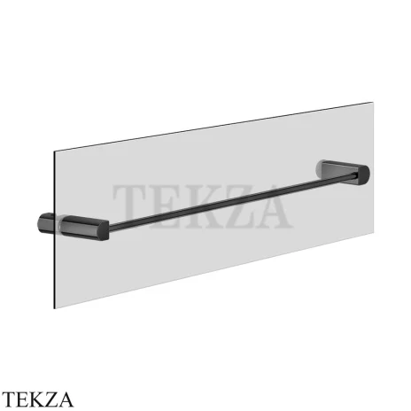 Gessi RILIEVO Полотенцедержатель для крепления на стекло, 45 см 59564-706, Black Metal PVD