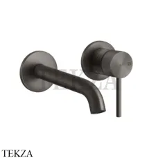 Gessi 316 TRAME Смеситель для раковины, внешняя часть, 11-14 см 54383-707, Black Metal Brushed