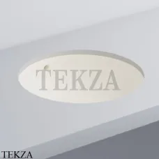 Cielo ENJOY Раковина встраиваемая снизу круглая, с переливом EJLASPT TL, белый матовый Talco