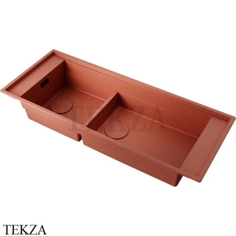 Omoikiri Sintesi Pro 114-2-U/I cn Кухонная мойка Artceramic двойная 4997452, canyon