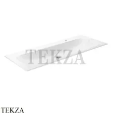 KEUCO PLAN Раковина на тумбу 120, с 1х2 отверстиями под смеситель 32980311202, белый глянец