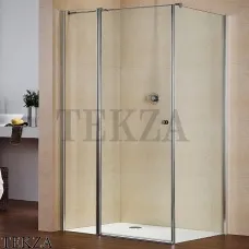 Duka multi-S 4000 Душевой уголок с распашной дверью и фиксированным сигментом 90, серебро